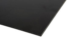 Plastplade sort 5 x 660 x 500 mm